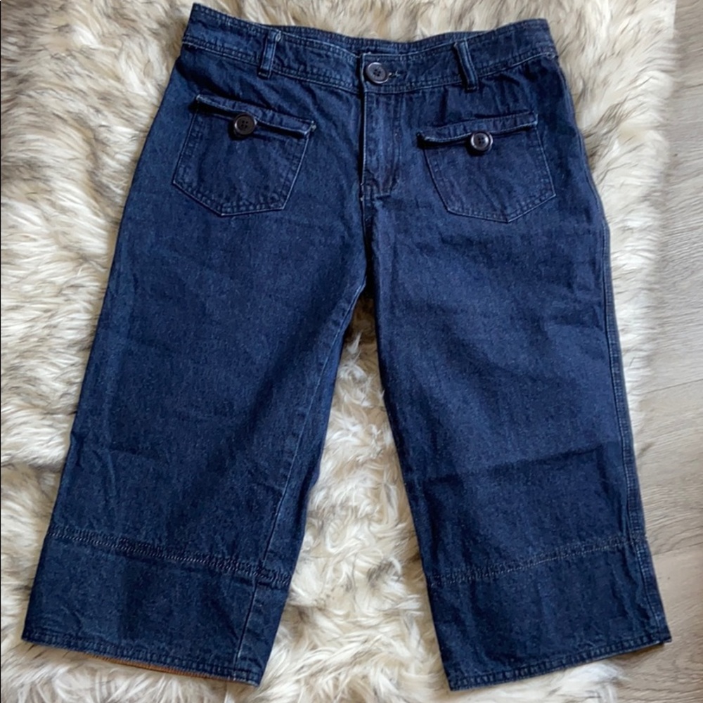 Marc Jacobs Wide leg Capri Jeans